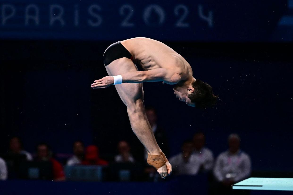 中国跳水栋梁谢思埸积极备战