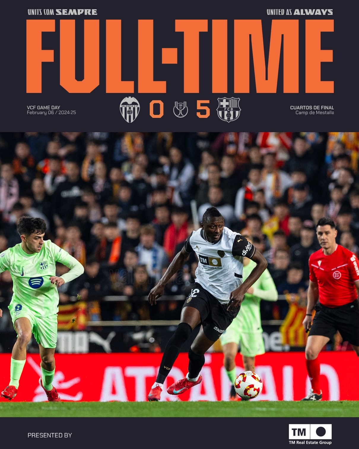 关于瓦伦西亚客场落败，西甲前十位置有所滑落的信息