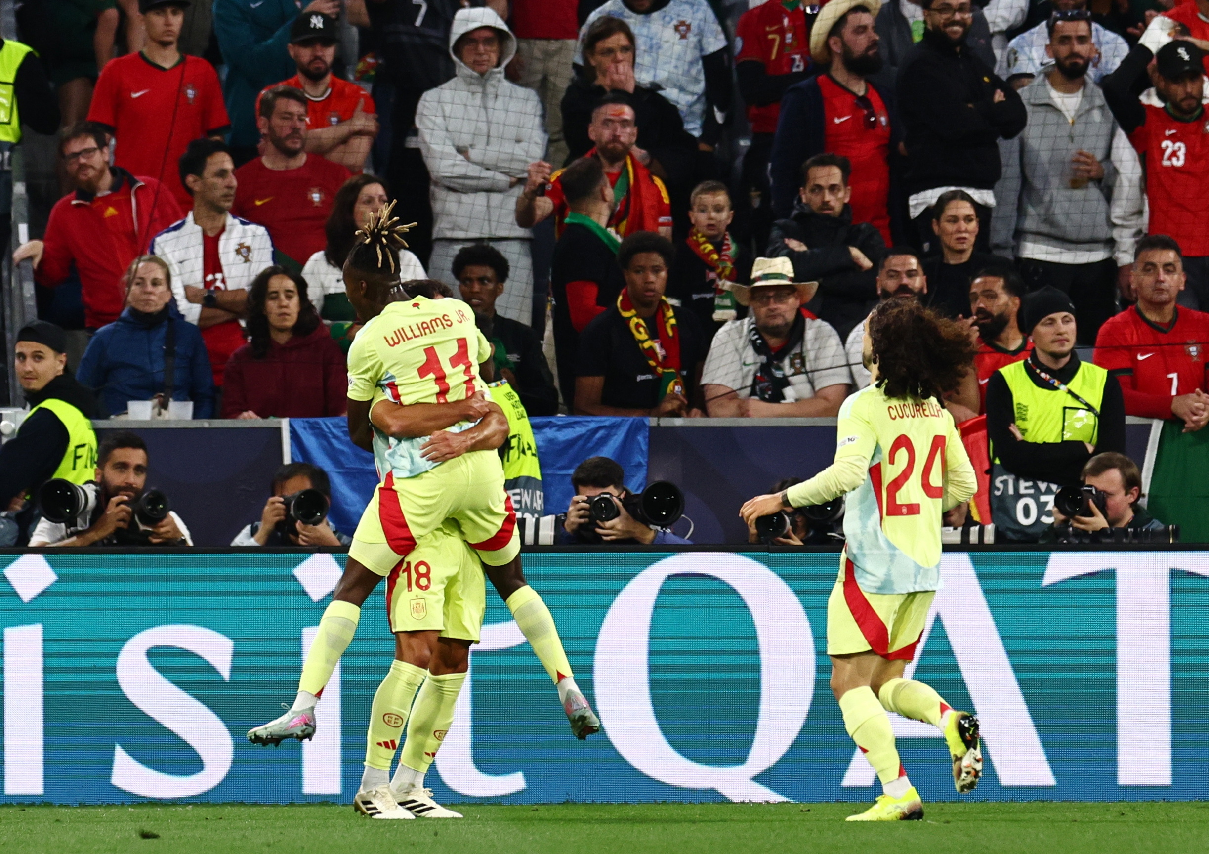 欧国联比赛：葡萄牙不敌比利时