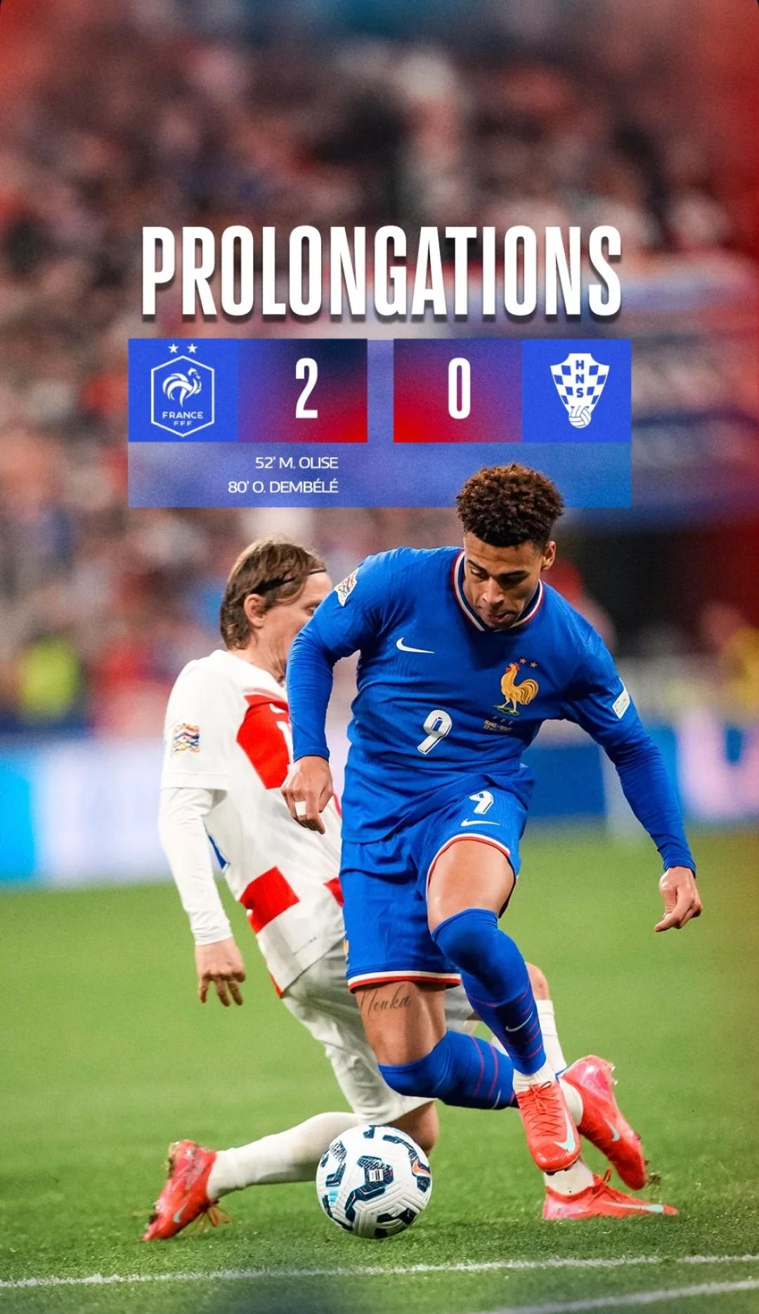 法国迎战克罗地亚，双雄对决